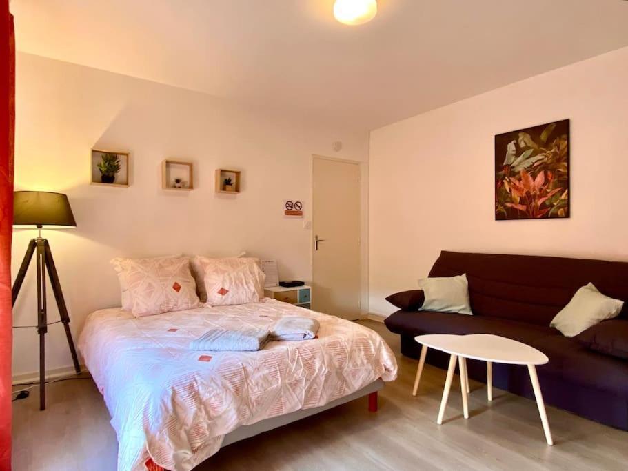 T2 Cosy Proche Hopital + Parking Gratuit Sur Place Auxerre Dış mekan fotoğraf